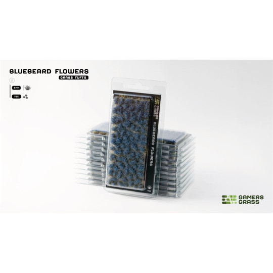 Gamers Grass: Bluebeard Flowers