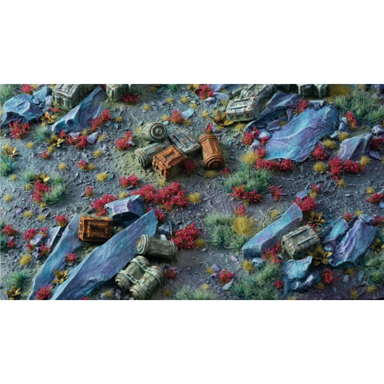 Gamers Grass: Garnet Tulip Tiny Flowers