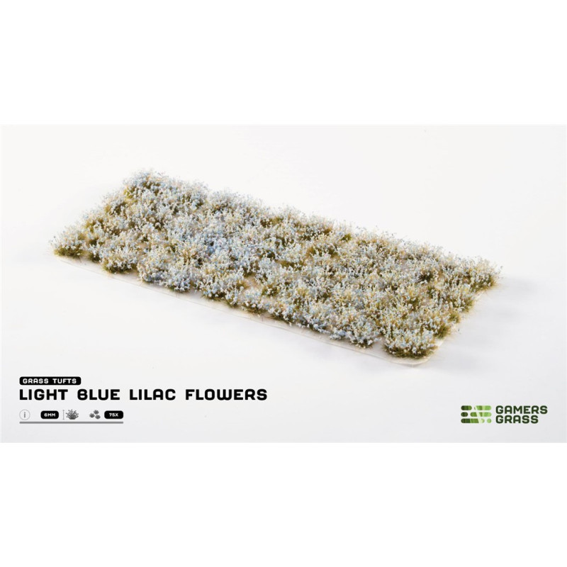 Gamers Grass: Light Blue Lilac Flowers