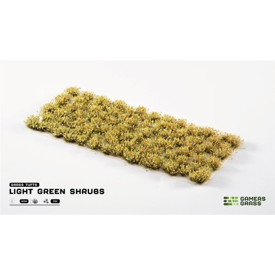 Gamers Grass: Light Green Shrubs