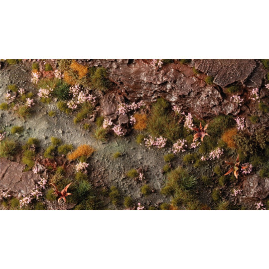 Gamers Grass: Pink Orchid Tiny Flowers