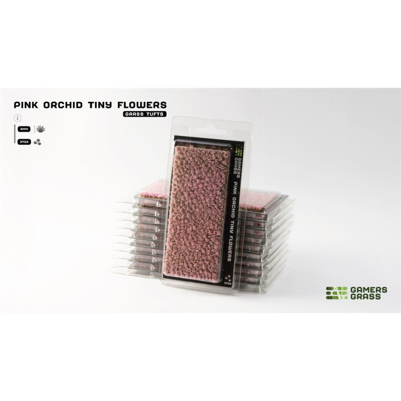 Gamers Grass: Pink Orchid Tiny Flowers