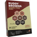 The Army Painter: Flexible Triad PLUS+ - Ruddy Browns