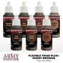 The Army Painter: Flexible Triad PLUS+ - Ruddy Browns