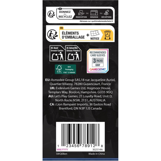 Star Wars Legion 2.0: Separatist Alliance - Unit Card Pack