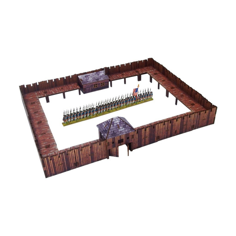 New World Fort (13) PREPAINTED 15mm Epic scale