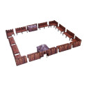 New World Fort (13) PREPAINTED 15mm Epic scale