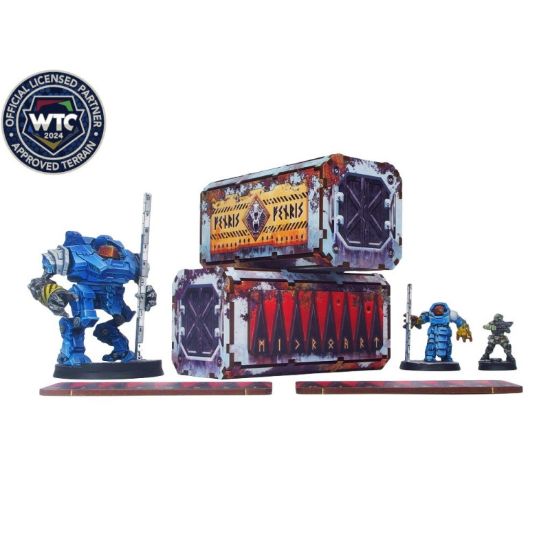 Imperial Fenris WTC Containers (2) PREPAINTED