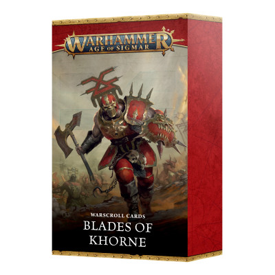 Warscroll Cards: Blades of Khorne