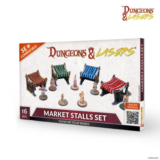 MARKET STALLS SET