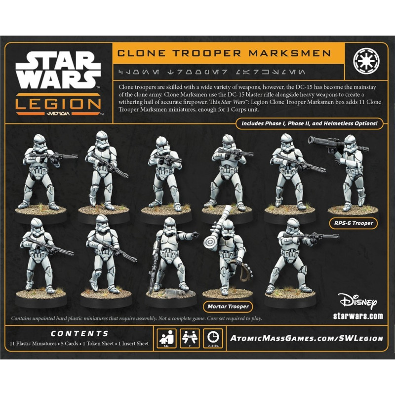 Star Wars Legion 2.0: Clone Trooper Marksmen