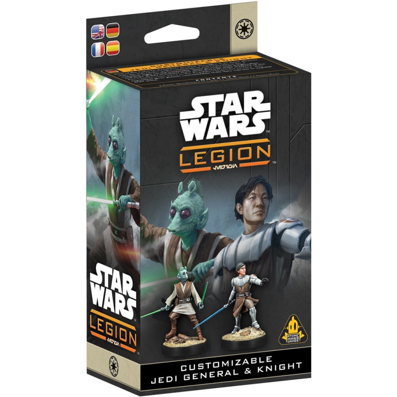 Star Wars Legion 2.0: Customizable Jedi General & Knight