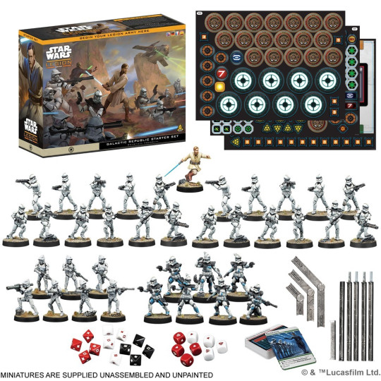 Star Wars Legion 2.0: Galactic Republic Starter Set