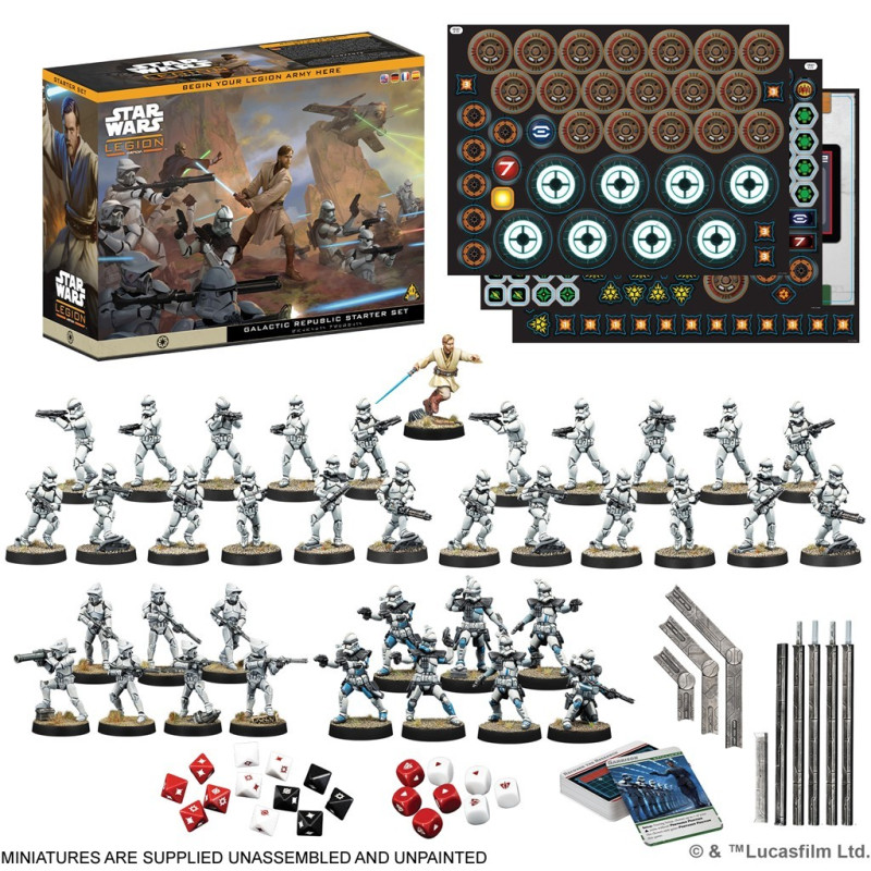 Star Wars Legion 2.0: Galactic Republic Starter Set