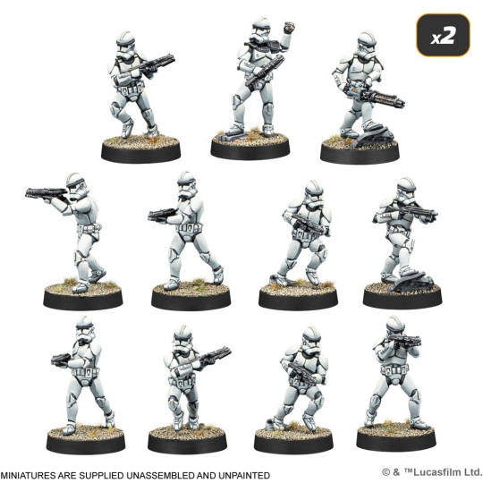 Star Wars Legion 2.0: Galactic Republic Starter Set