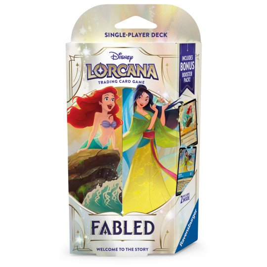Disney Lorcana (Set09) Starter Deck Set B Ariel Mulan
