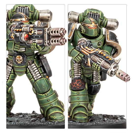 MKII Veteran Squad with Disintegrator Weapons