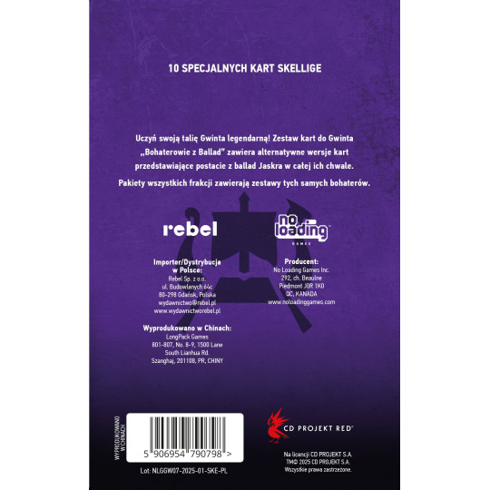 Gwint: Legendarni bohaterowie z ballad - Skellige