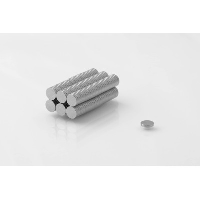 Magnes neodymowy walec 8 x 1 mm