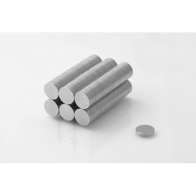 Magnes neodymowy walec 10x1 mm