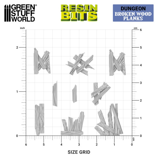 Broken Wood Planks 1:48-1:35