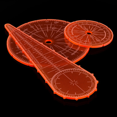 Blast Markers and Templates - Fluor Orange