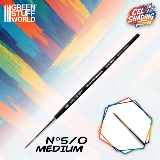 Synthetic Cel Shading Brush 5/0