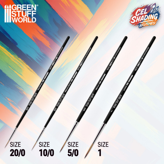 Synthetic Cel Shading Brush 5/0