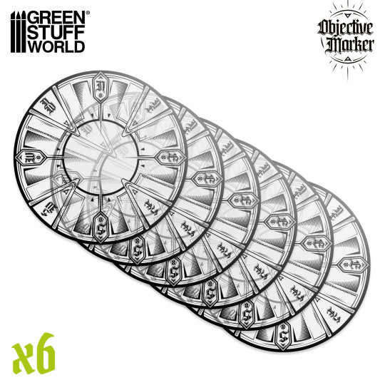 Clear Objective Marker Kill Team compatible