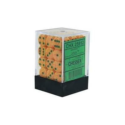 Chessex Speckled 12mm d6 Lotus Dice Blocks (36 Dice)