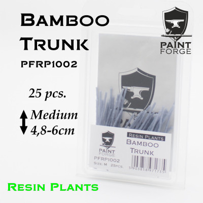 Paint Forge Resin Plants - Pnie bambusa, rozmiar M, 25szt.