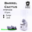 Paint Forge Resin Plants - Barrel Cactus Rozmiar L, 15szt.