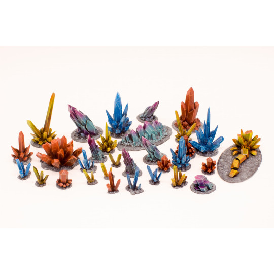 Paint Forge Bits - Crystals Big Set