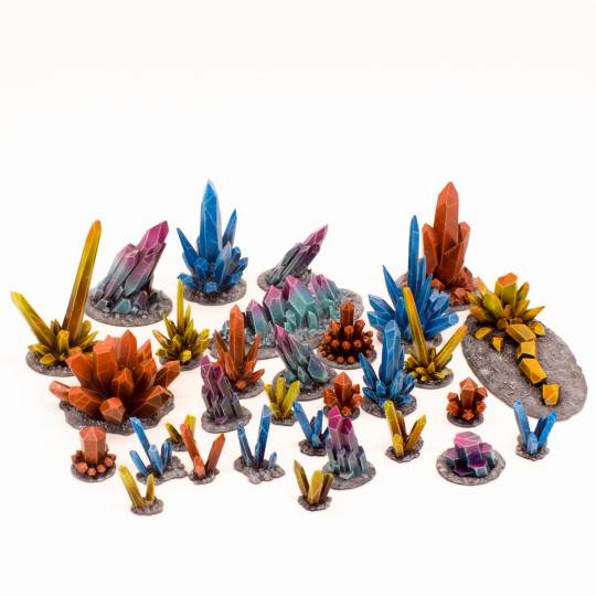 Paint Forge Bits - Crystals Big Set