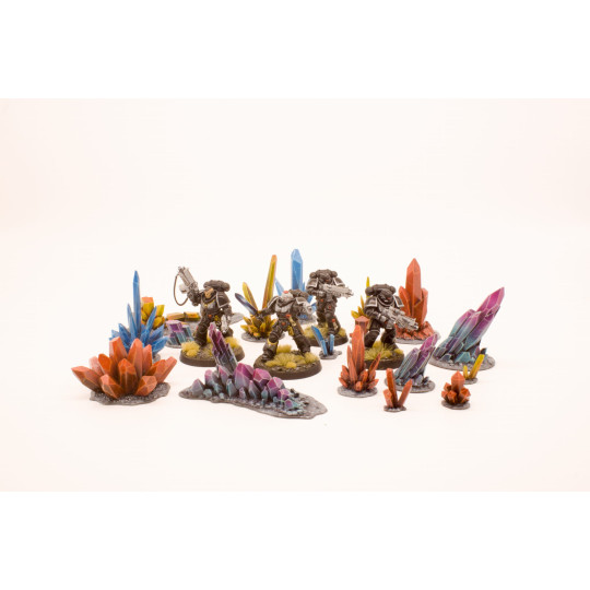 Paint Forge Bits - Crystals Big Set