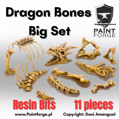 Paint Forge Bits - Dragon Bones Big Set