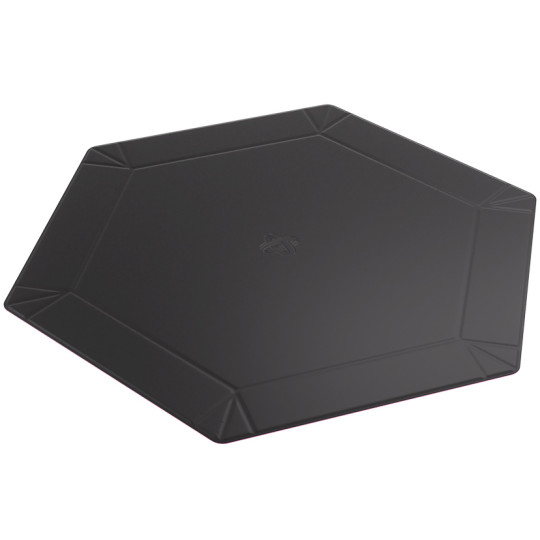 Gamegenic: Magnetic Dice Tray - Hexagonal - Black/Pink