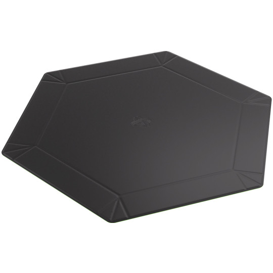 Gamegenic: Magnetic Dice Tray - Hexagonal - Black/Green