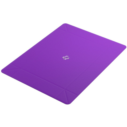 Gamegenic: Magnetic Dice Tray - Rectangular - Black/Purple