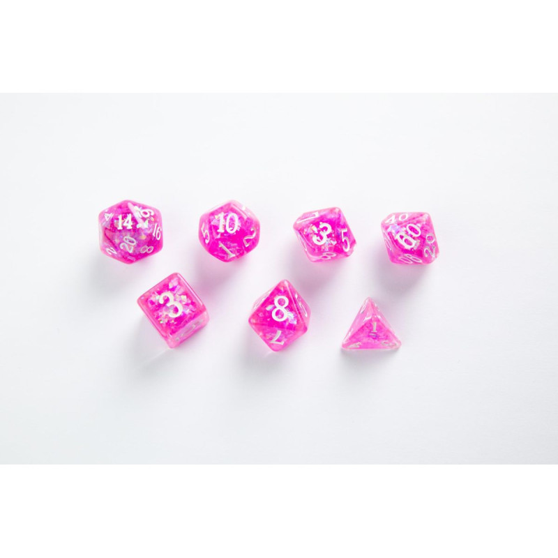 Gamegenic: Candy-like Series - RPG Dice Set - Raspberry