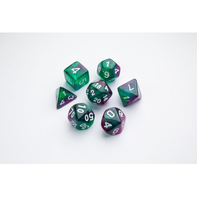 Gamegenic: Galaxy Series - RPG Dice Set - Aurora