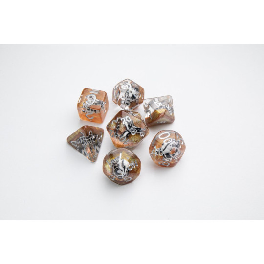 Gamegenic: Embraced Series - RPG Dice Set - Death Valley