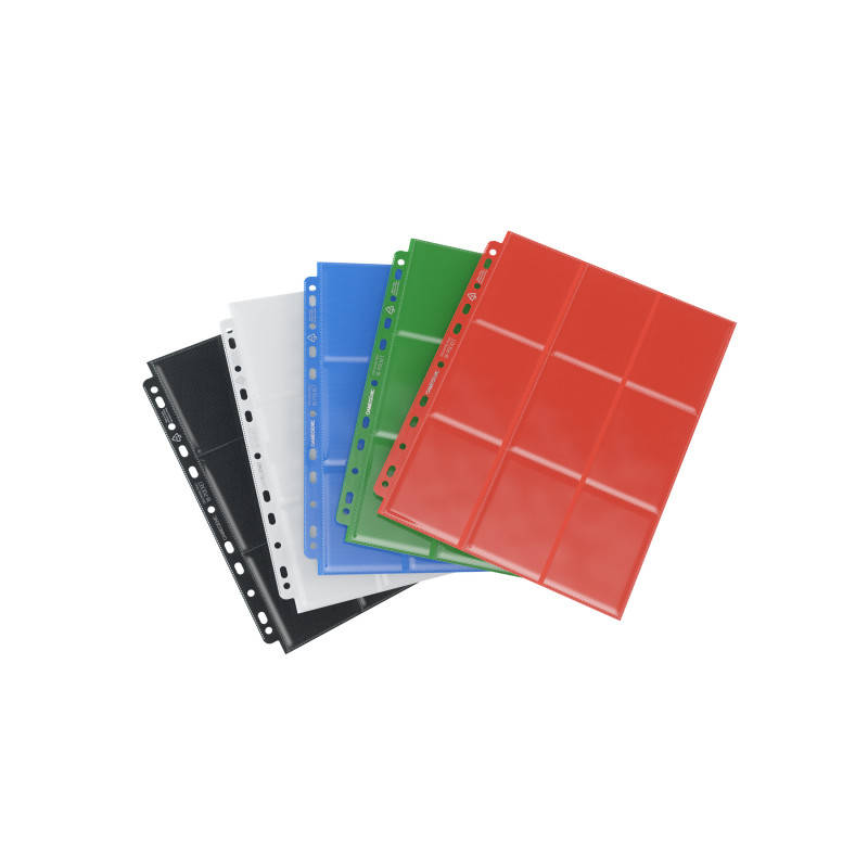 Gamegenic: 18-Pocket Pages Sideloading - Red (10 szt)