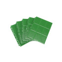 Gamegenic: 18-Pocket Pages Sideloading - Green (50 szt)