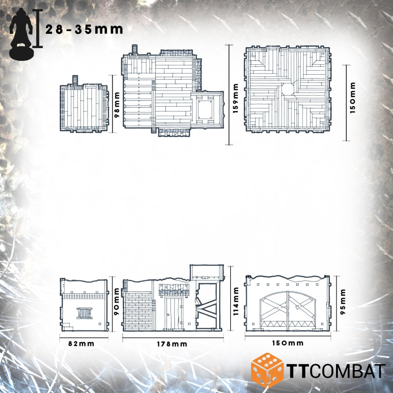 TTCombat Chroma: Orc Settlement