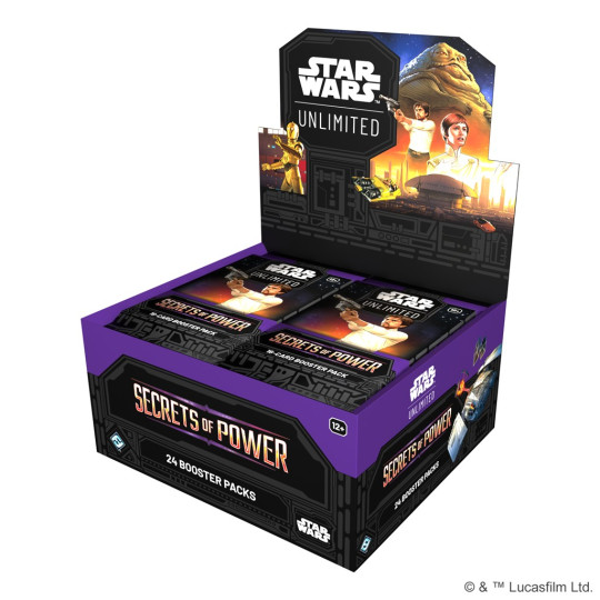 Star Wars: Unlimited Card Game - Secrets of Power - Booster Display (24)