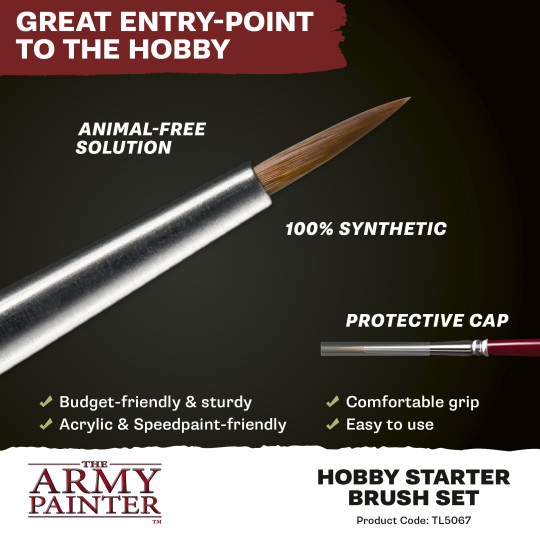 The Army Painter: Hobby Starter Brush Set