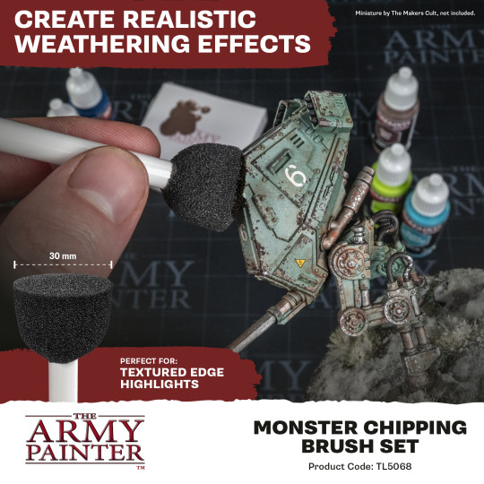 The Army Painter: Monster Chipping Brush Set