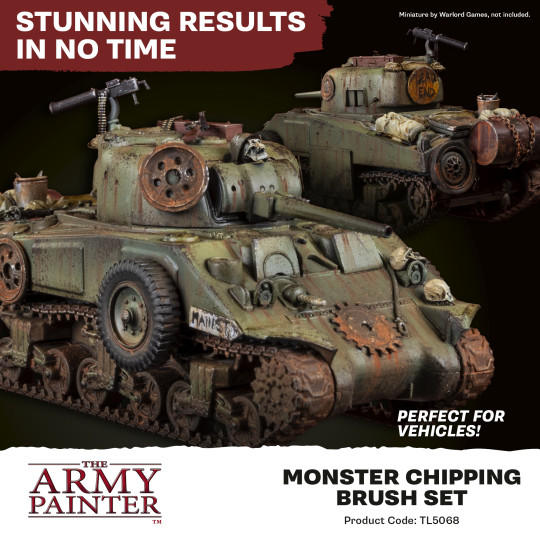 The Army Painter: Monster Chipping Brush Set