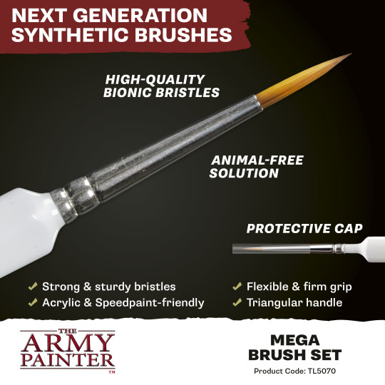 Army Painter Mega Brush Set (2025)